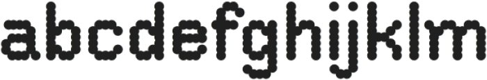 DotStudio Regular otf (400) Font LOWERCASE