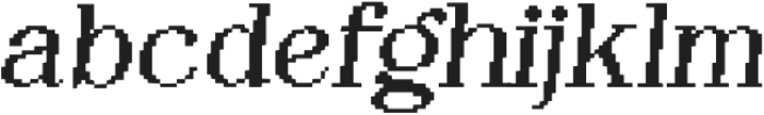 Dotemp 8bit otf (400) Font LOWERCASE