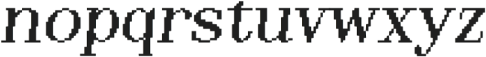 Dotemp 8bit otf (400) Font LOWERCASE