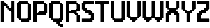 Dotshift Pixel otf (400) Font UPPERCASE