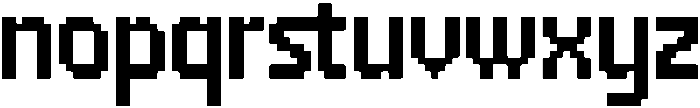Dotshift Pixel otf (400) Font LOWERCASE