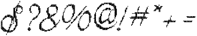 Dotted Knit Dot otf (400) Font OTHER CHARS
