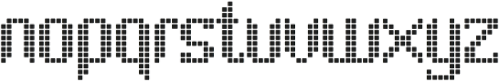 Dottix otf (400) Font LOWERCASE