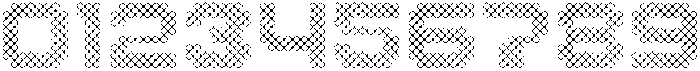 Dottles Diamond Outline otf (400) Font OTHER CHARS
