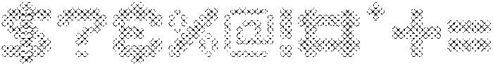 Dottles Diamond Outline otf (400) Font OTHER CHARS