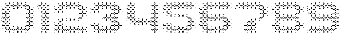 Dottles Hexadecagon Inline otf (400) Font OTHER CHARS