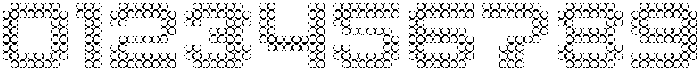 Dottles Octagon Outline otf (400) Font OTHER CHARS
