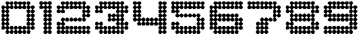 Dottles Octagon otf (400) Font OTHER CHARS