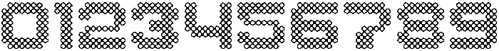 Dottles Pattern Inline otf (400) Font OTHER CHARS