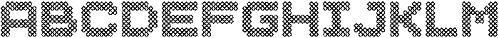 Dottles Pattern Stroke otf (400) Font