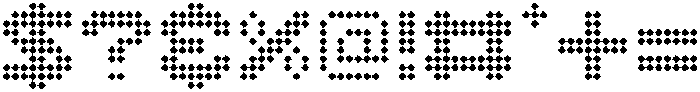 Dottles Pattern otf (400) Font OTHER CHARS