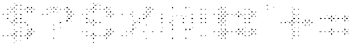 Dottles Sharp Inline otf (400) Font OTHER CHARS