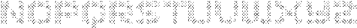 Dottles Sharp Outline otf (400) Font UPPERCASE
