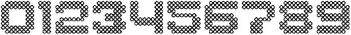 Dottles Sharp Stroke otf (400) Font OTHER CHARS