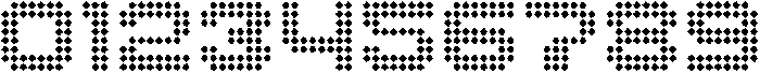 Dottles Sharp otf (400) Font OTHER CHARS