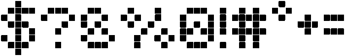 Dotty Regular otf (400) Font OTHER CHARS