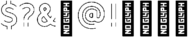 Doublez Light otf (300) Font OTHER CHARS