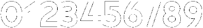 Doublez Thin otf (100) Font OTHER CHARS