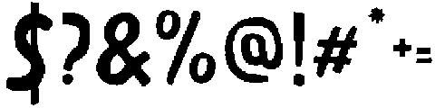 Doughie otf (400) Font OTHER CHARS