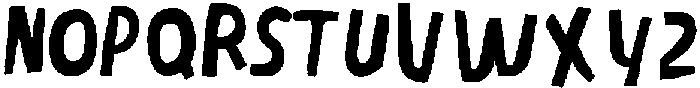 Doughie otf (400) Font UPPERCASE