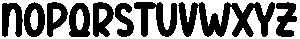 Doughnut Regular otf (400) Font LOWERCASE