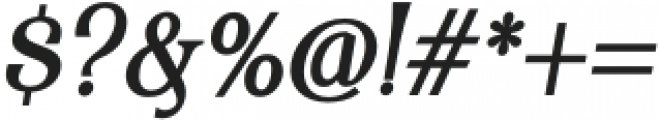 Doutzen-Italic otf (400) Font OTHER CHARS