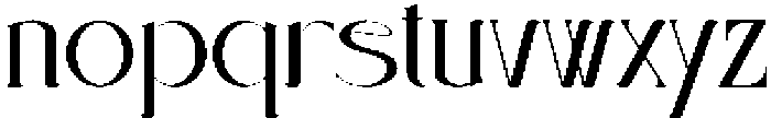 Dovaria Regular otf (400) Font LOWERCASE
