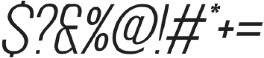 Dover Italic otf (400) Font OTHER CHARS