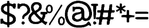 Dowe ttf (400) Font OTHER CHARS