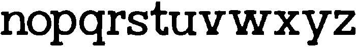 Dowe ttf (400) Font LOWERCASE
