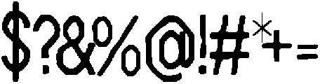 Dowefe ttf (400) Font OTHER CHARS