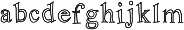 Dowly ttf (400) Font LOWERCASE