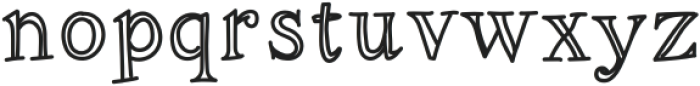 Dowly ttf (400) Font LOWERCASE