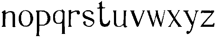 Downtown   Apothecary Regular otf (400) Font LOWERCASE