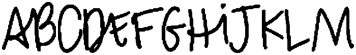 Downtown Market Handwriting Font Regular otf (400) Font UPPERCASE