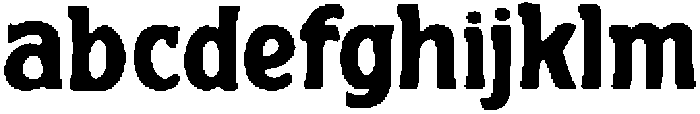 Doyefo ttf (400) Font LOWERCASE