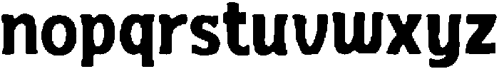 Doyefo ttf (400) Font LOWERCASE
