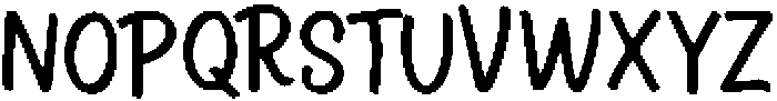 Doyima ttf (400) Font LOWERCASE