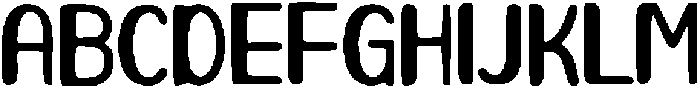 Dozo ttf (400) Font UPPERCASE