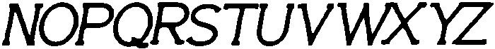 Dozoju ttf (400) Font UPPERCASE