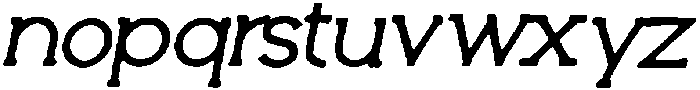 Dozoju ttf (400) Font LOWERCASE