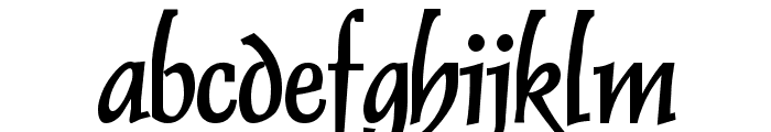 Dolphin Bold Font LOWERCASE