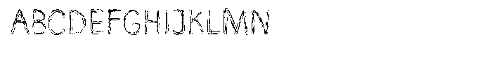 Doodle Pen Font UPPERCASE