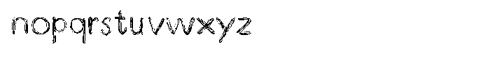 Doodle Pen Font LOWERCASE