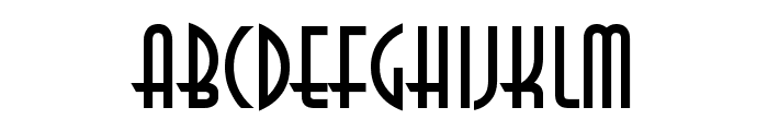 Downtown Font LOWERCASE
