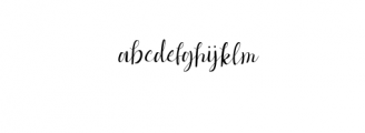 Dolcetto Font LOWERCASE