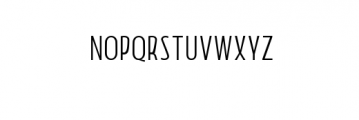 Domino Regular Font UPPERCASE