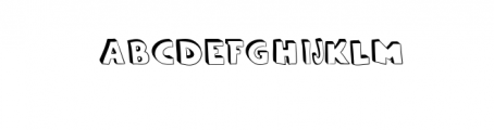 Doodle Font Font UPPERCASE