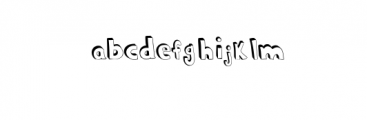 Doodle Font Font LOWERCASE