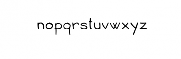 Doriana Handwriting Regular Font Font LOWERCASE